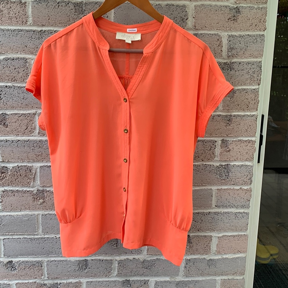 Orange Olive & Oak Blouse